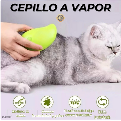 PETSPA - Cepillo a Vapor para Mascotas