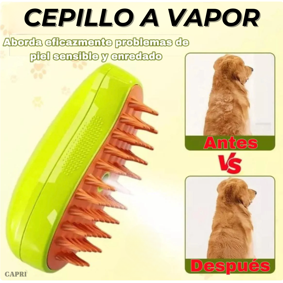 PETSPA - Cepillo a Vapor para Mascotas