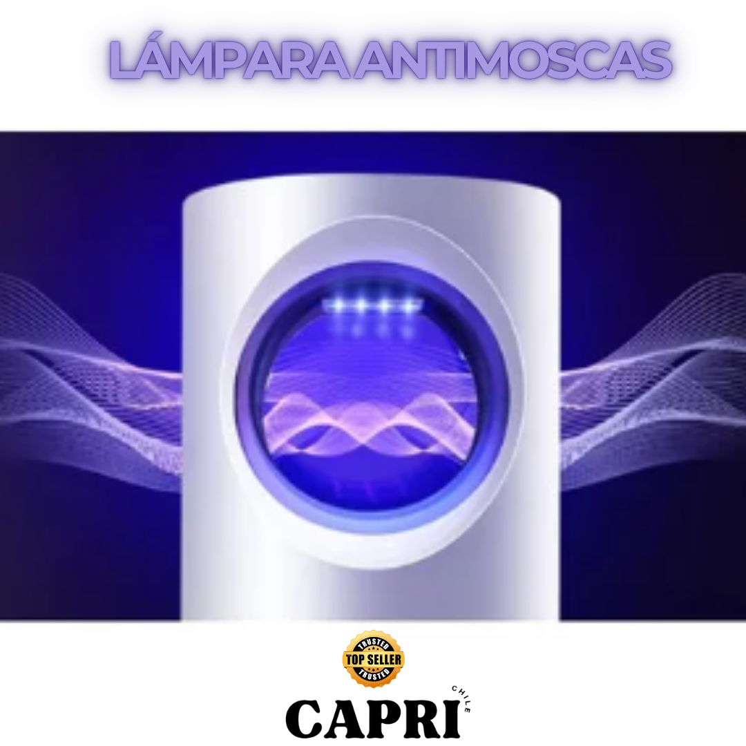 LÁMPARA LED ANTI MOSQUITOS