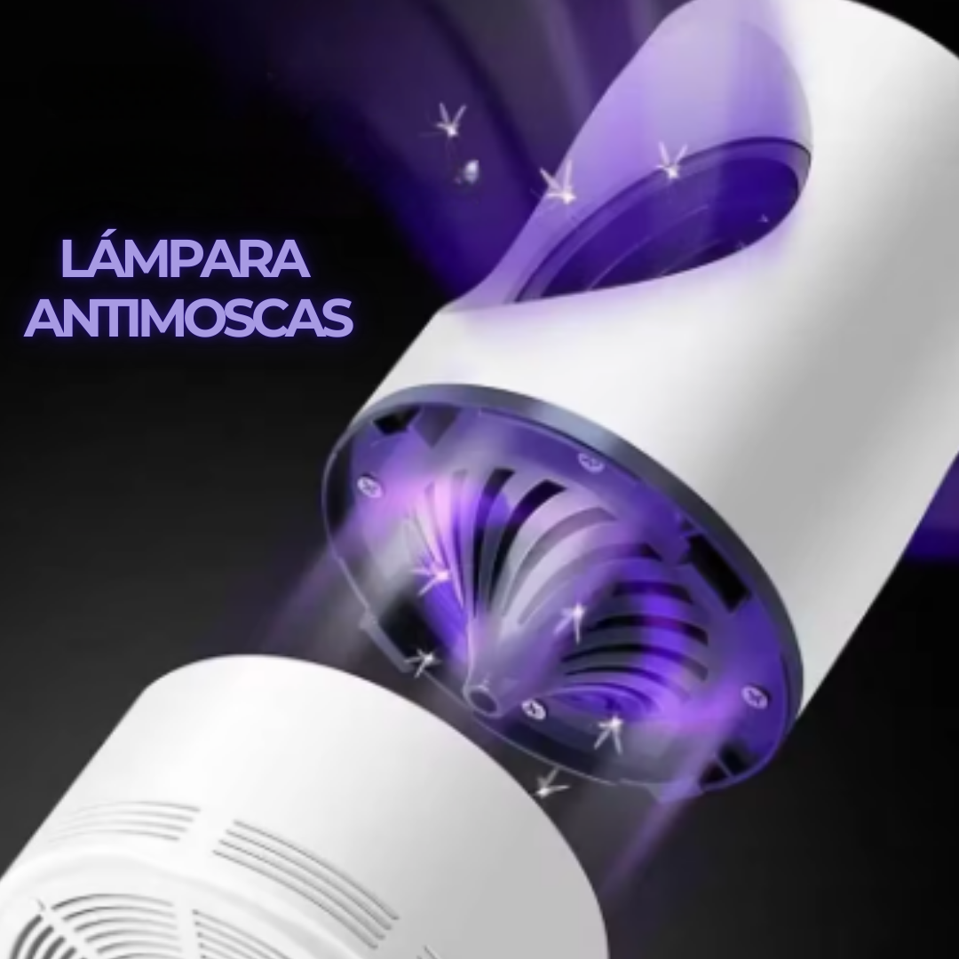 LÁMPARA LED ANTI MOSQUITOS